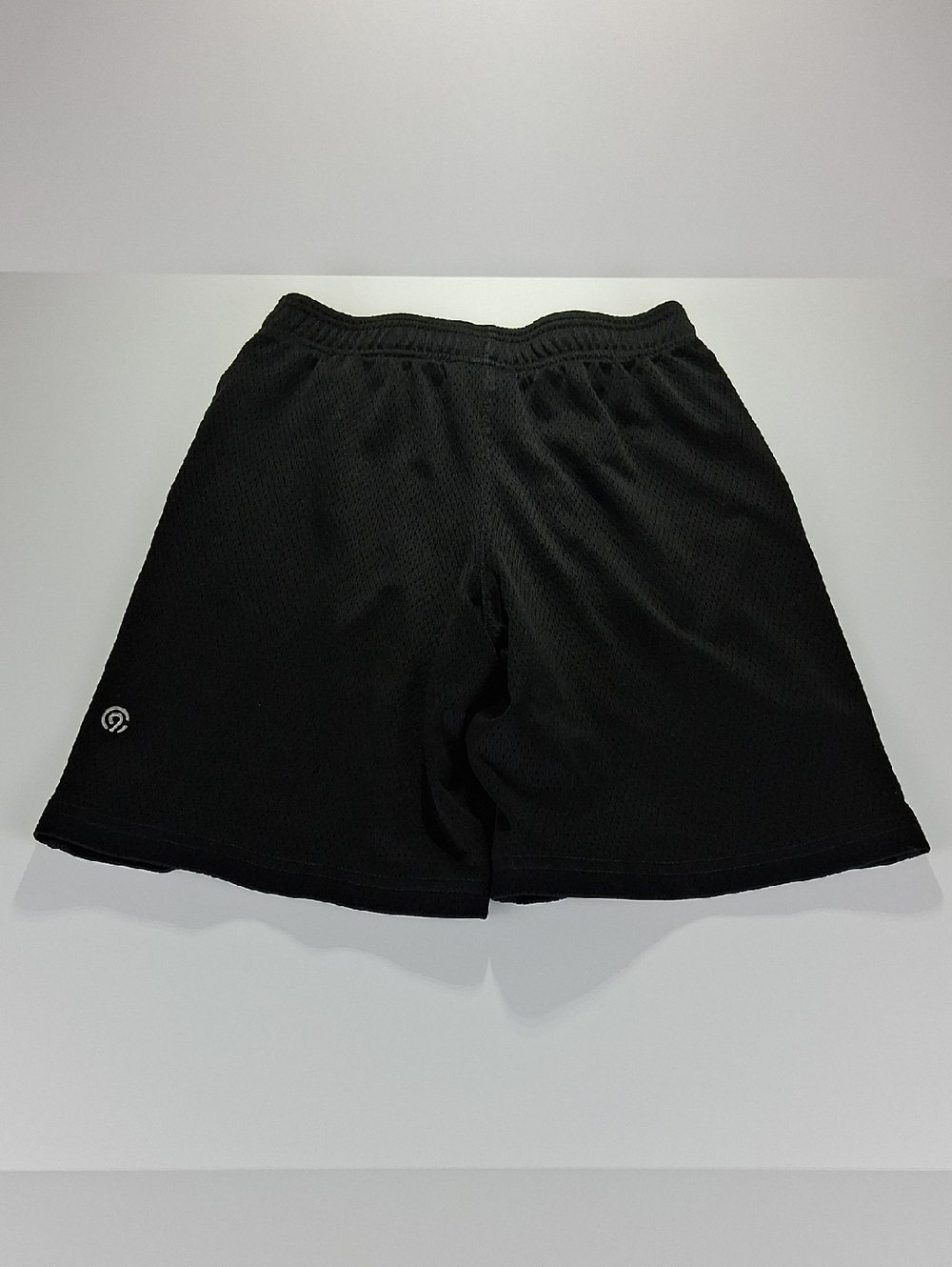 Boys Champion Black Athletic Mesh Shorts Size Medium (8/10) With Pockets - Picture 5 of 9